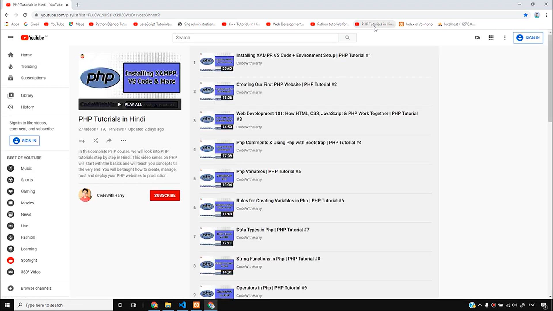 'Video thumbnail for Creating a Bootstrap Form and Saving Data Into MySQL DataBase Using MySQLi  _ PHP Tutorial #28'