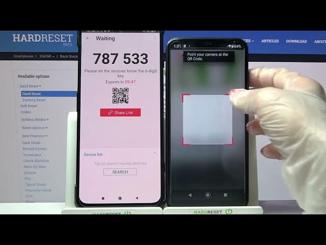 Video thumbnail for How To Transfer Files from XIAOMI BlackShark 4 to an Android  {Send Anywhere}
