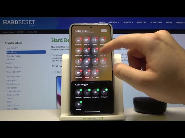 Video thumbnail for How to Adjust Notification Bar Shortcuts on Xiaomi Redmi K40