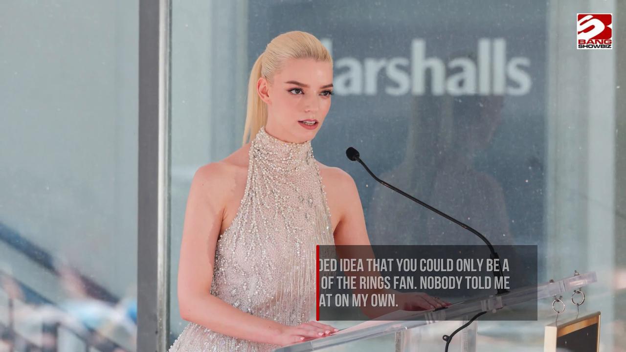 Video thumbnail for The Hunt for Gollum star Anya Taylor-Joy is yet to read The Lord of the Rings books
