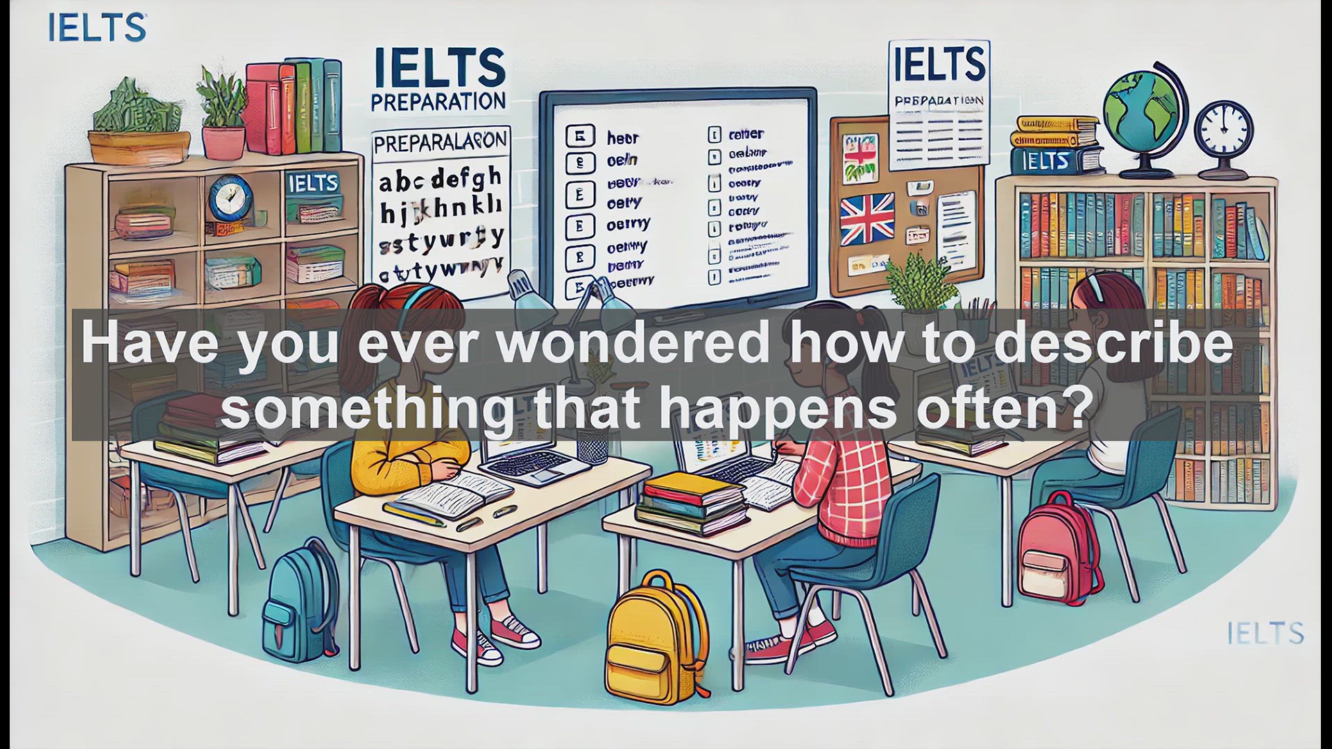 'Video thumbnail for 2500 Must Know IELTS 6.5 Vocabulary - Understanding 'Frequent': A Key Word for IELTS Success'