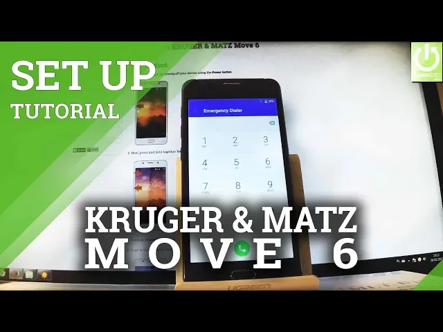 Video thumbnail for How to Set Up KRUGER & MATZ Move 6 - Activate KRUGER & MATZ