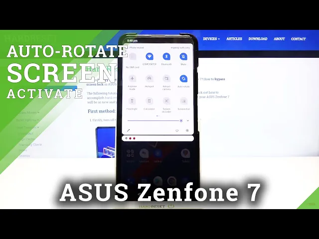Video thumbnail for Auto-Rotation Option on ASUS Zenfone 7 – Rotate Screen