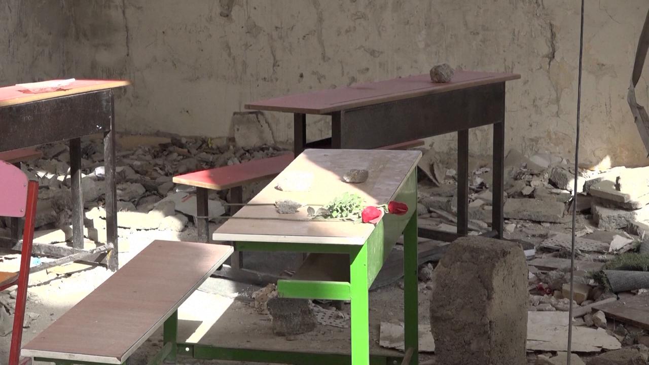 Video thumbnail for Iran: Grief lingers nearly three months on from devastating US strike on Iranian school.