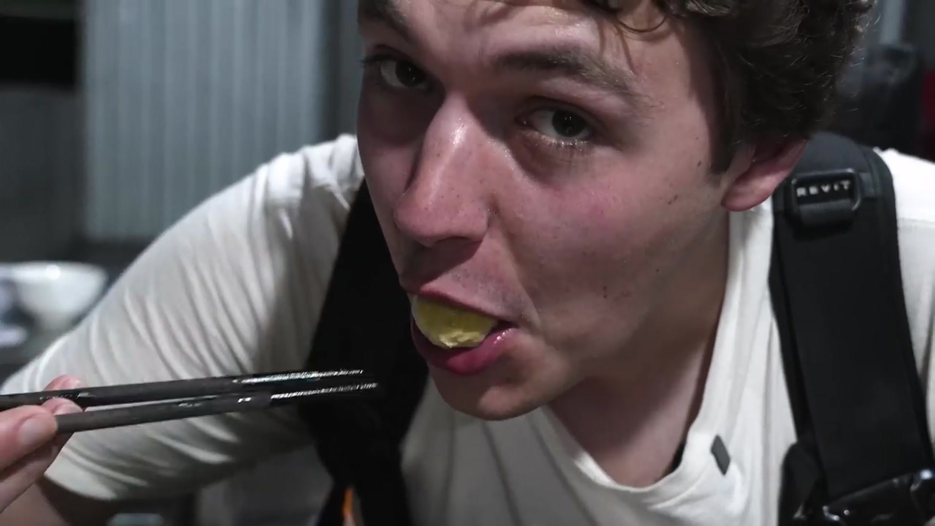 Video thumbnail for The BEST Noodles in HUE Vietnam (Bun Bo Hue) and How To Turn Them Into Grilled Cheese (720P HD)