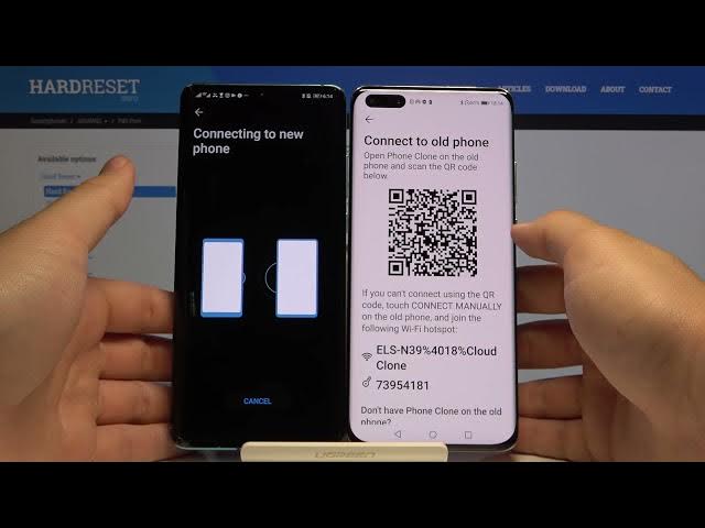 Video thumbnail for How to Transfer Data from Huawei Phone to Huawei P40 Pro+ – CLONEit App