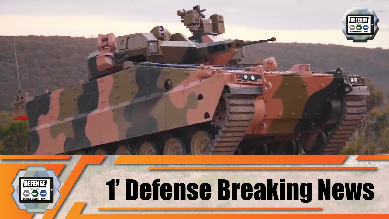 Video thumbnail for Hanwha South Korea launches AS-21 Redback tracked armored IFV Infantry Fighting Vehicle in Australia