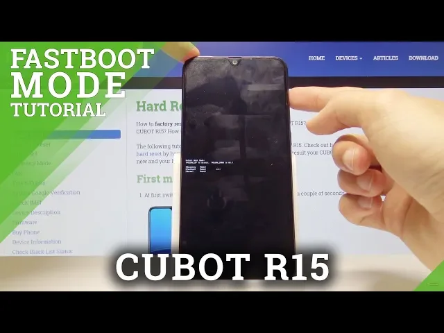 Video thumbnail for Fastboot Mode in CUBOT R15 - How to Open & Use Fastboot