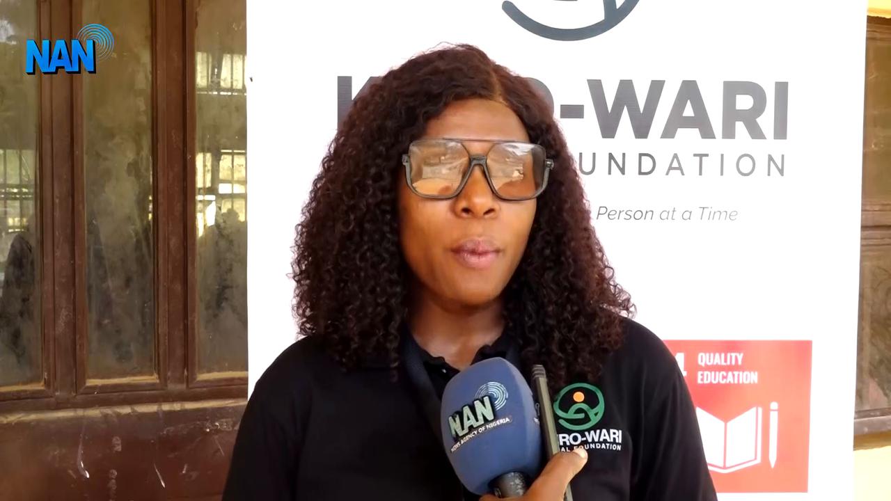 Video thumbnail for Nigeria: Menstrual Hygiene Day: Foundation takes period hygiene awareness to Abuja school.