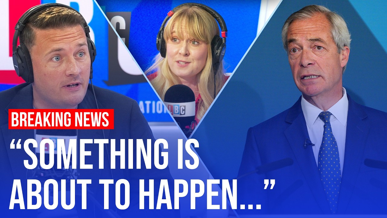 Video thumbnail for Nigel Farage teases mystery statement about his 'future in public life'