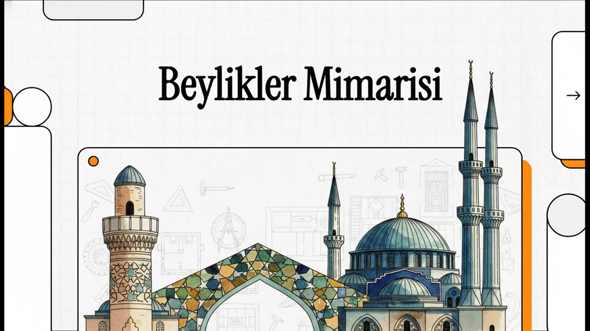 Video thumbnail for Beylikler Devri Mimarisi ve Sanatı 2023-2024 Bütünleme Soruları