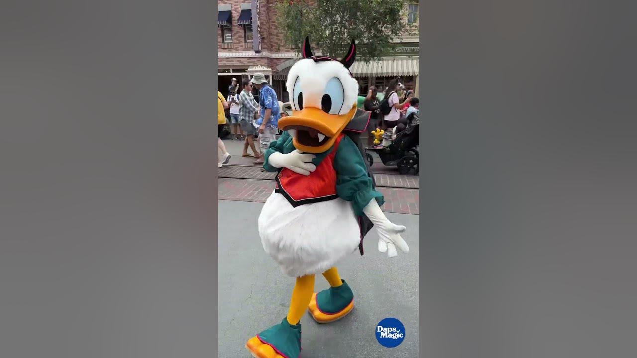 'Video thumbnail for We LOVE Donald Duck’s Halloween Costume at #Disneyland this year!'