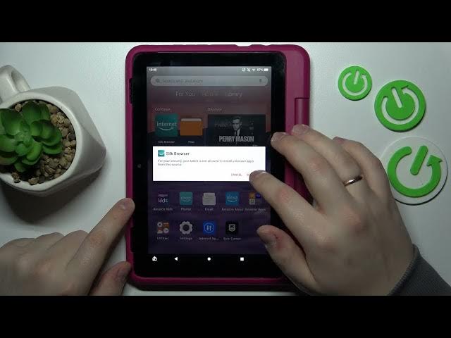 Video thumbnail for How to Install Opera Browser on AMAZON FIRE HD 8 KIDS PRO - Download Browser App