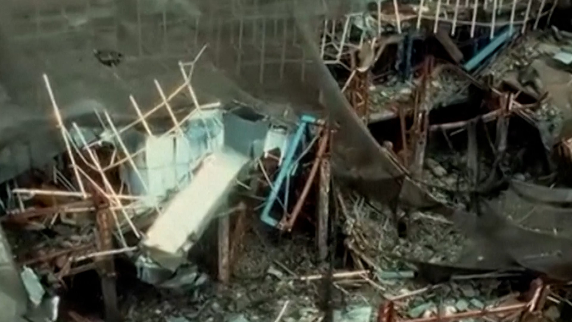 Video thumbnail for Tehran releases footage showing ruins of late Iranian leader's compound