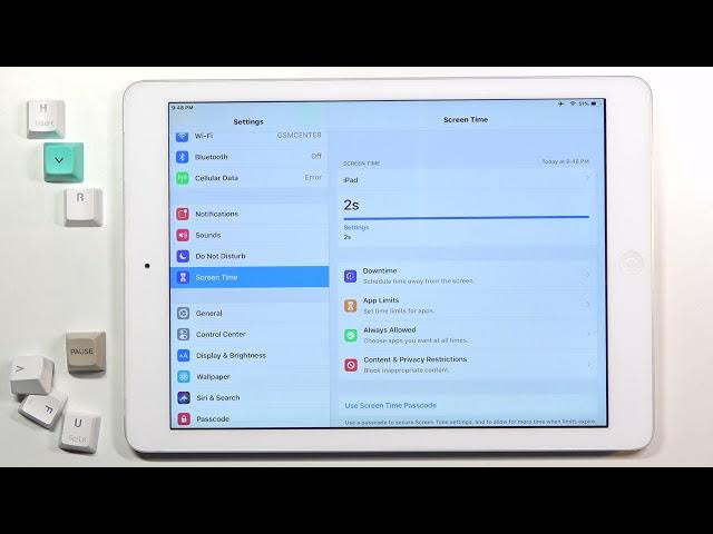 Video thumbnail for How to Check Total Screen Time in iPad Air 1st Gen – Find Total Screen Time Info