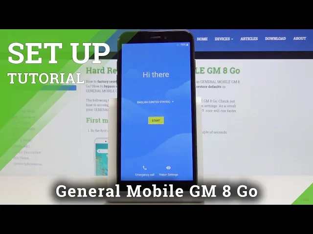 Video thumbnail for How to Set Up GENERAL MOBILE GM 8 Go Device - Adjust Configurations