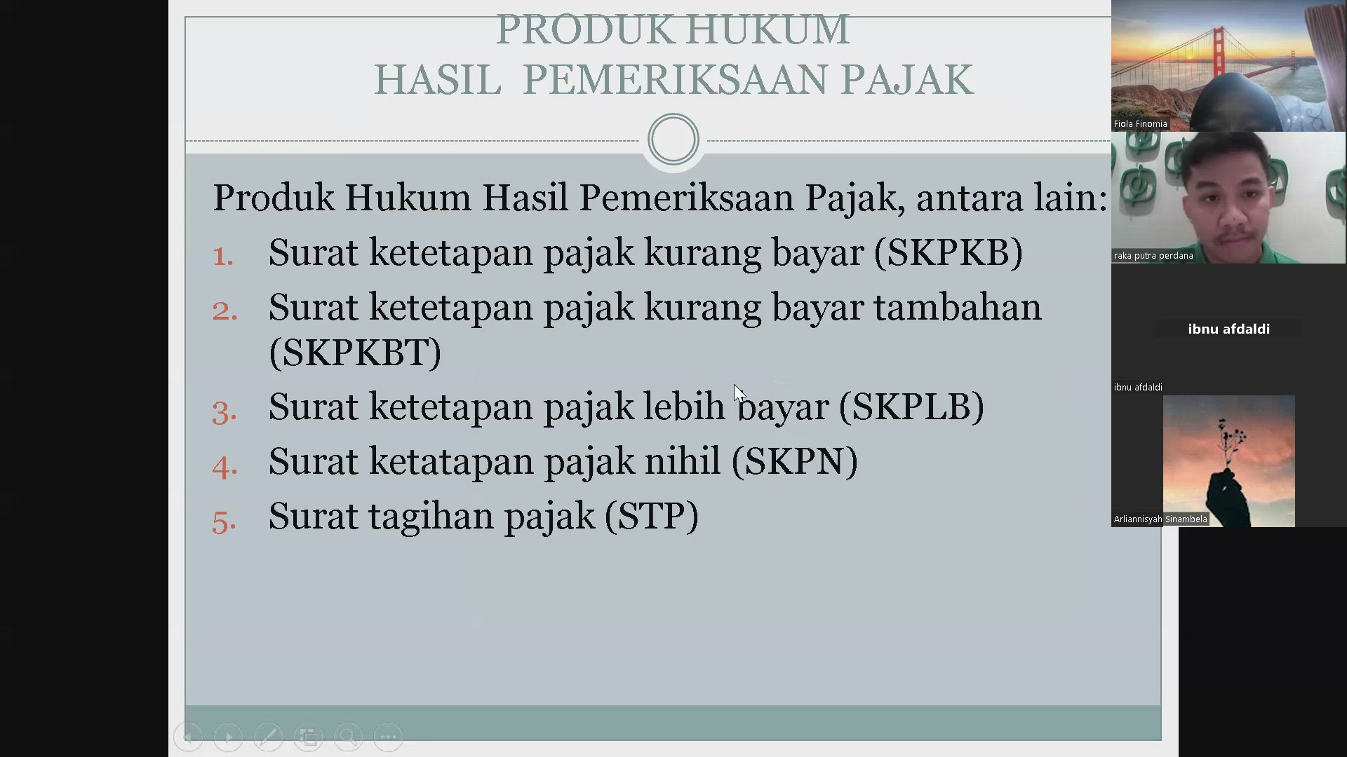 Video thumbnail for Produk Hukum Hasil Pemeriksaan Pajak