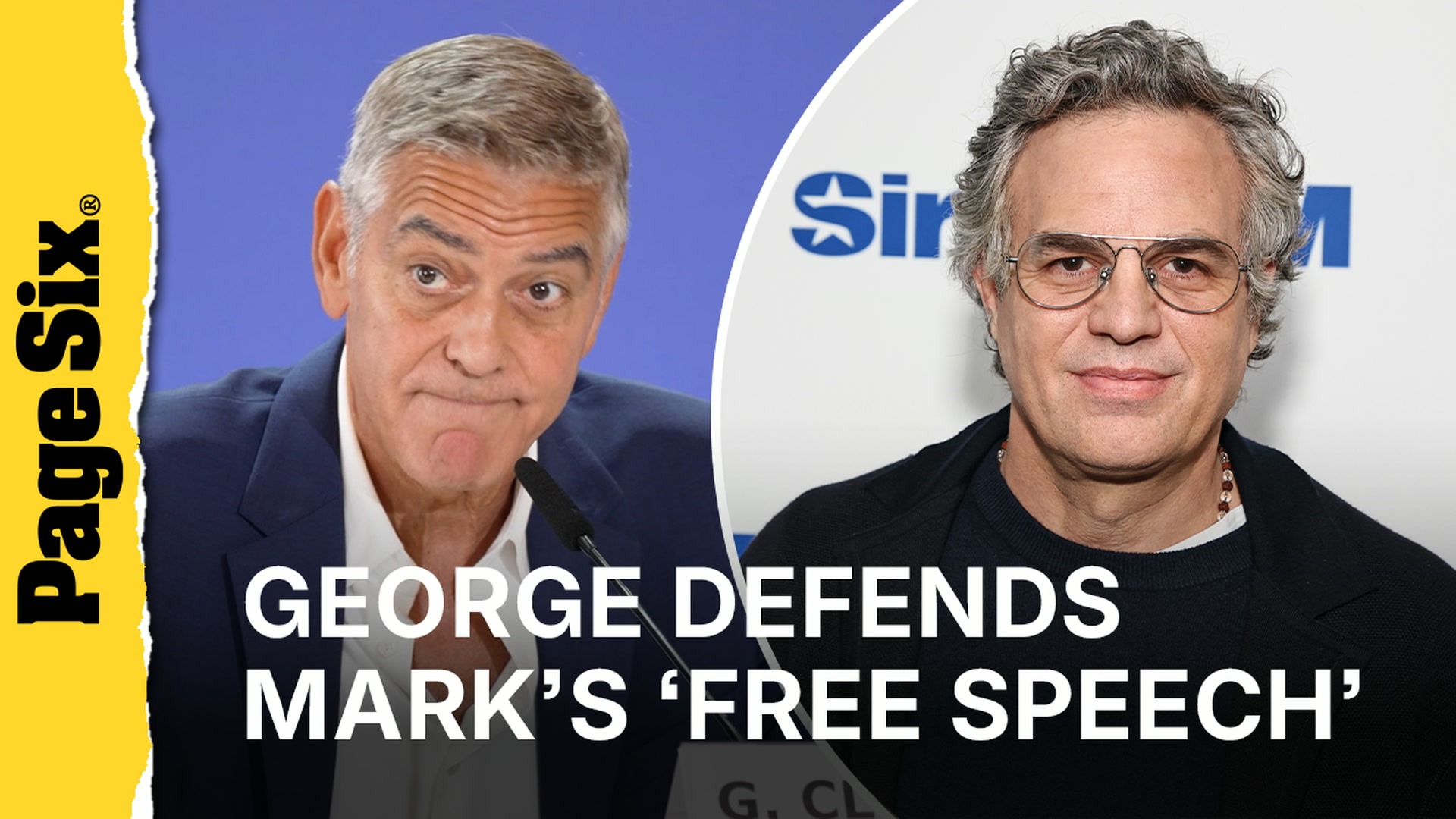 Video thumbnail for George Clooney sounds alarm on AI, defends Mark Ruffalo's 'free speech' at Venice Film Festival