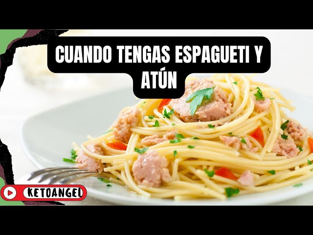 'Video thumbnail for Cuando tengas espagueti y atún: Una comida rápida, fácil y deliciosa'