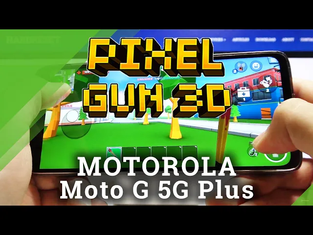 Video thumbnail for Pixel Gun 3D Performance Test on Motorola Moto G 5G Plus - Gaming Quality Checkup