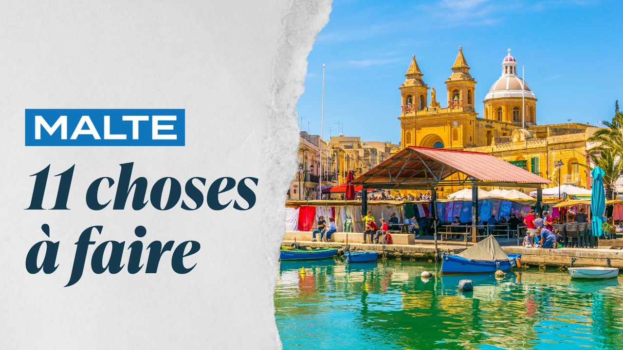 Video thumbnail for Visiter Malte : les choses incontournables à faire