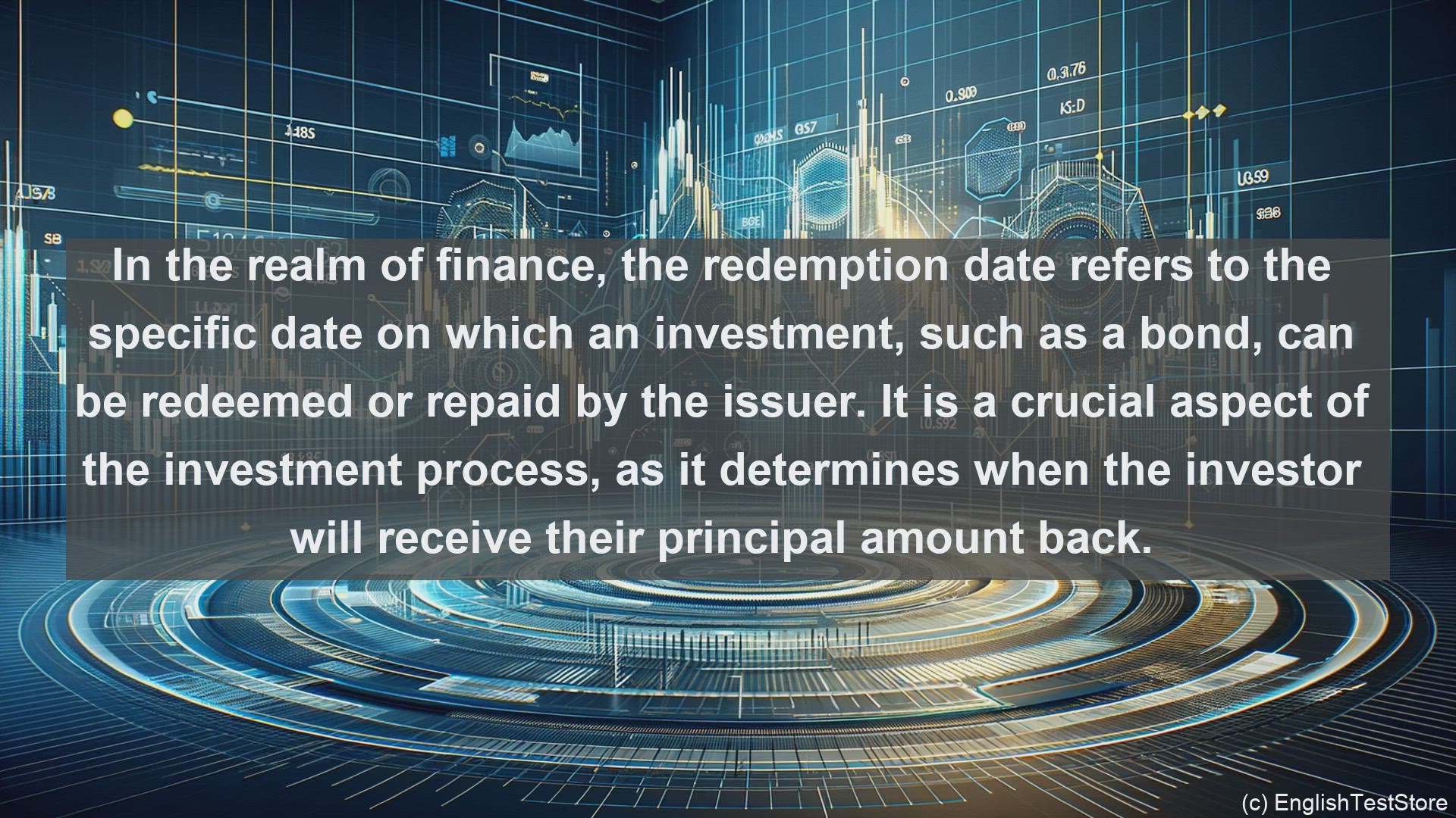 'Video thumbnail for Redemption date in economics and finance'
