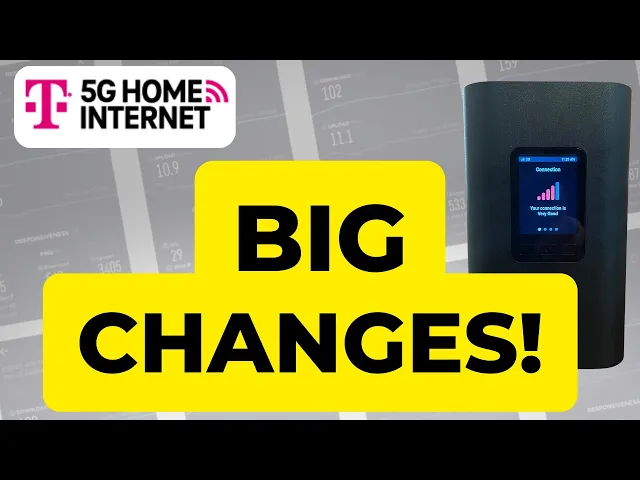 Video thumbnail for T-Mobile Just Made 2 Big Changes to Its 5G Home Internet Plan!