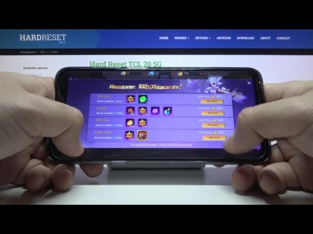 Video thumbnail for Test Eternal Sword Gameplay on TCL 20 5G – High Graphics Checkup