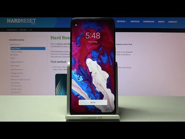 Video thumbnail for How to Apply Different Wallpaper on Realme 5i - Change Wallpaper