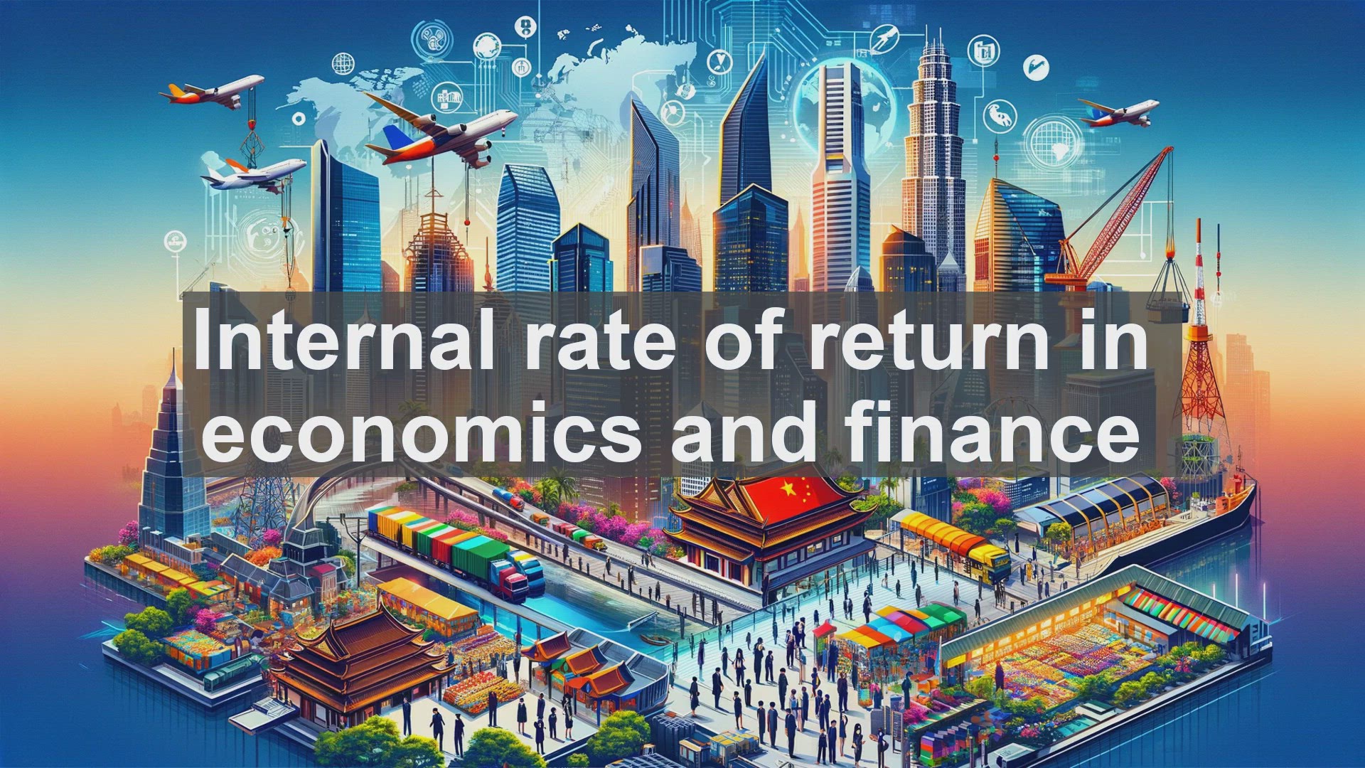 'Video thumbnail for Internal rate of return in economics and finance'