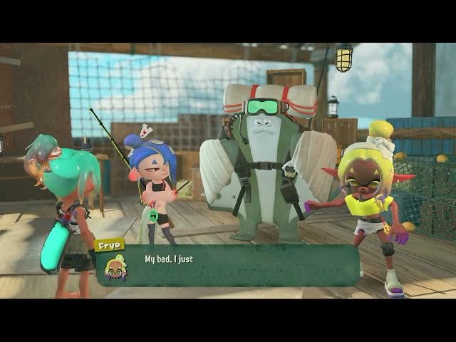 Video thumbnail for Splatoon Raiders - Hideout Ship: Day 31 Since Crash | Deep Cut's Hideout Materials Plan Cutscene
