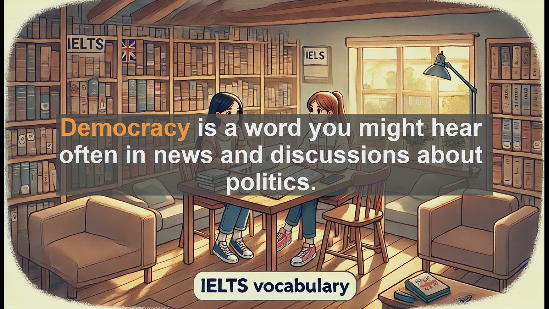 'Video thumbnail for 2500 Must Know IELTS 6.5 Vocabulary - Democracy Explained: Key Concepts for IELTS'