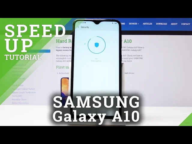 Video thumbnail for How to Speed Up SAMSUNG Galaxy A10 - Optimization / System Boost