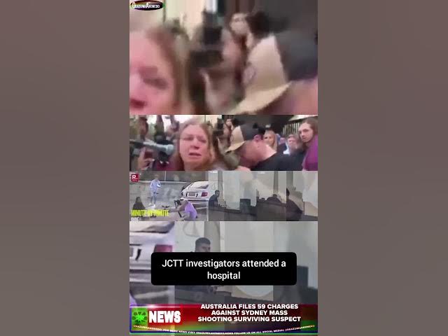 Video thumbnail for Australia Files 59 Charges Against Sydney Mass Shooting Surviving Suspect