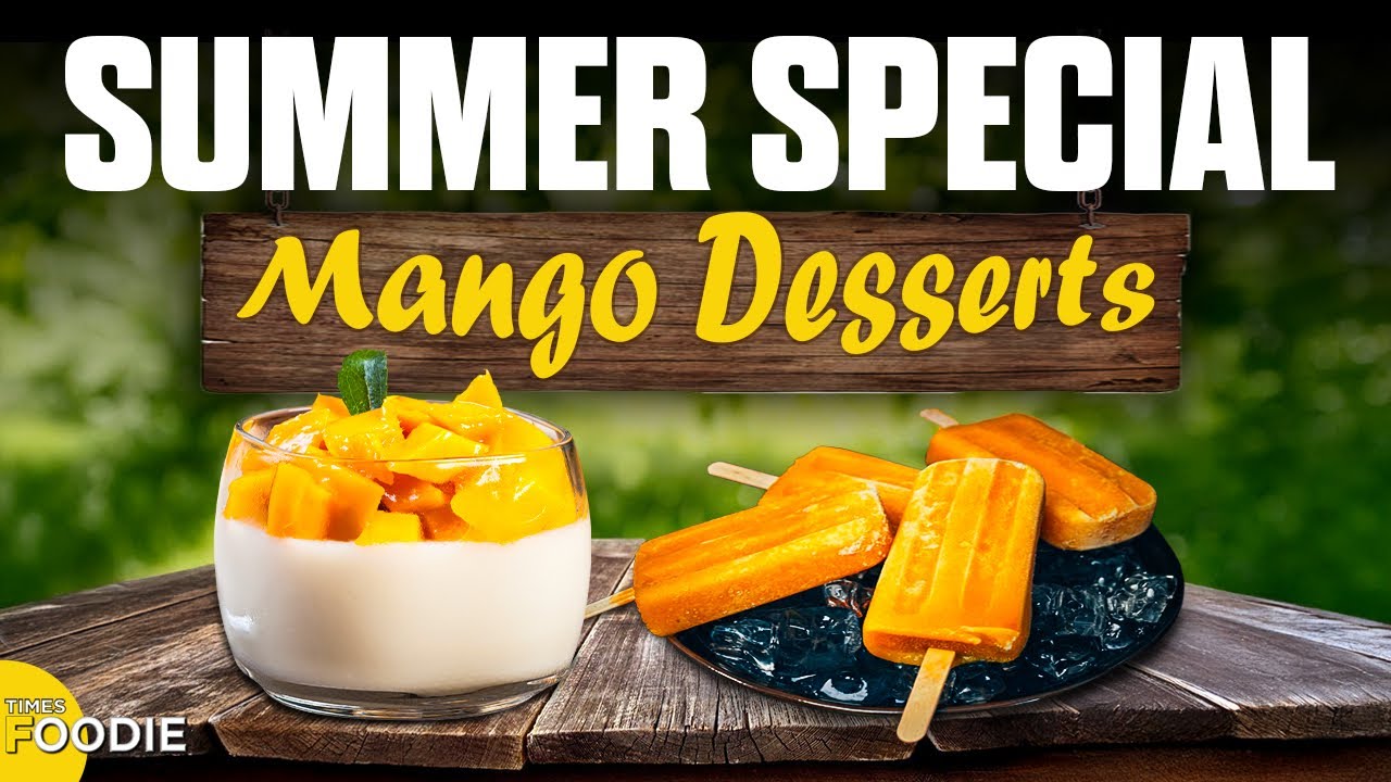 Video thumbnail for 2 Must-Try Summer Mango Desserts | Popsicle & Panna Cotta Recipes Inside!