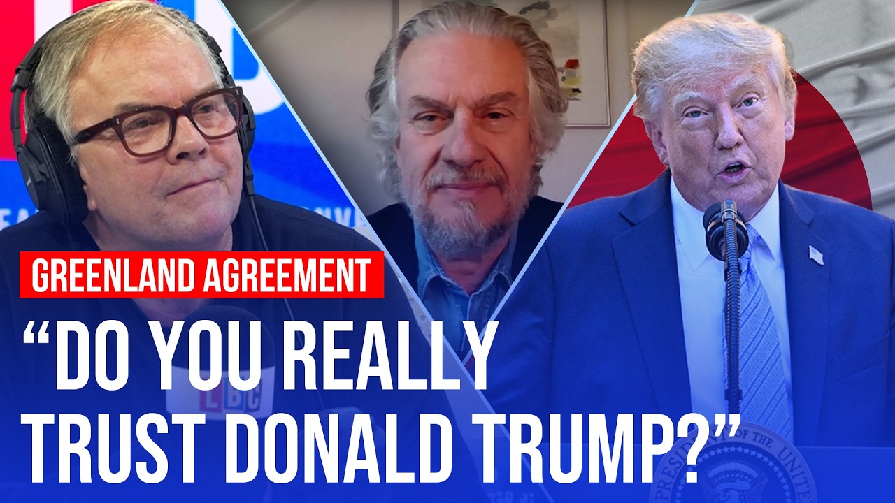 Video thumbnail for US and Denmark reach security deal after Trump's Greenland threats