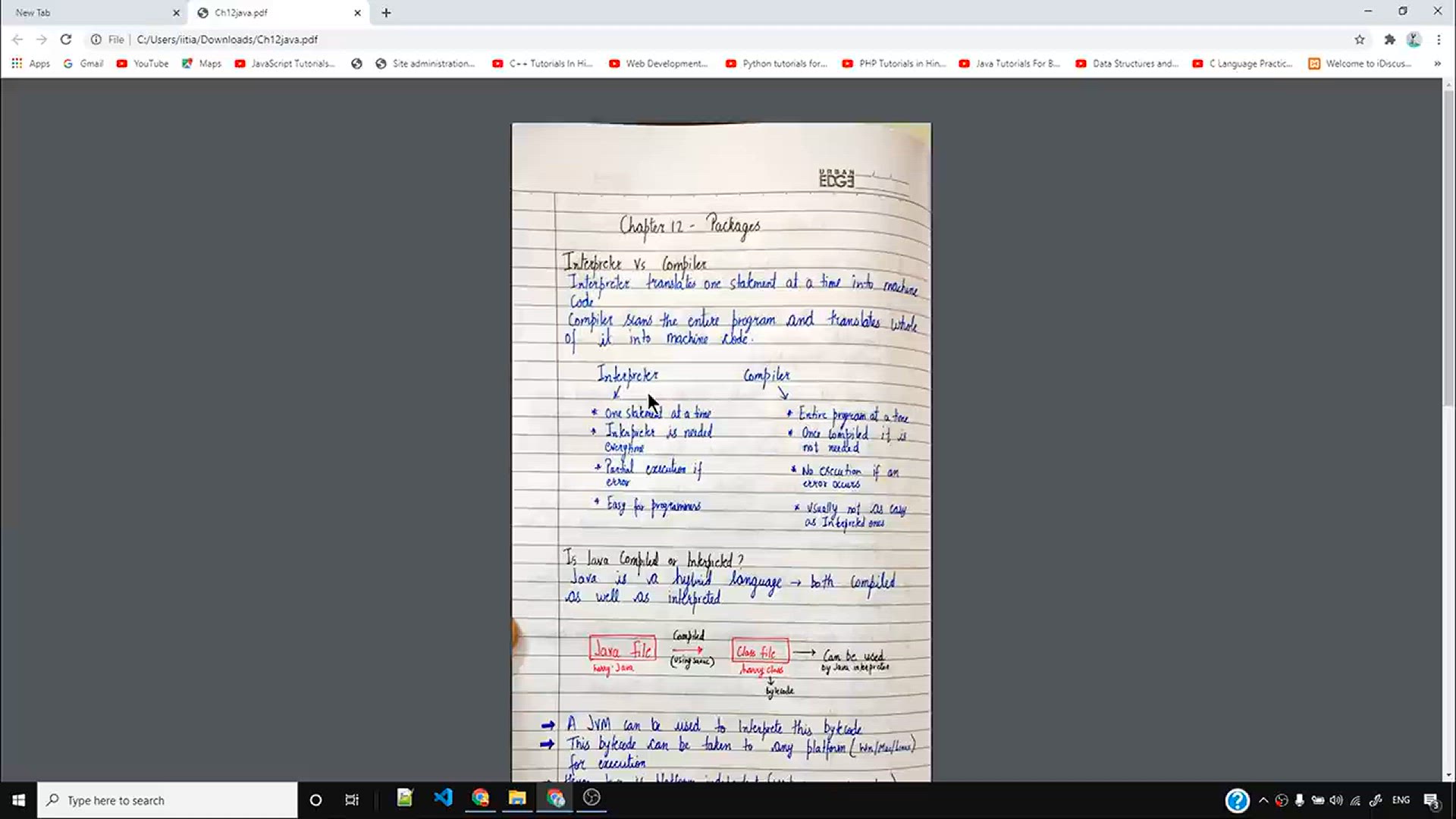 'Video thumbnail for Is Java interpreted or compiled_'
