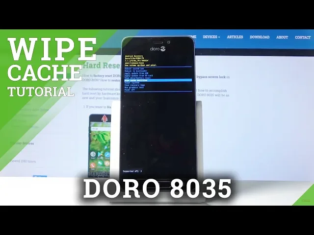 Video thumbnail for How to Wipe Cache Partition in Doro 8035 – Remove Cache Files