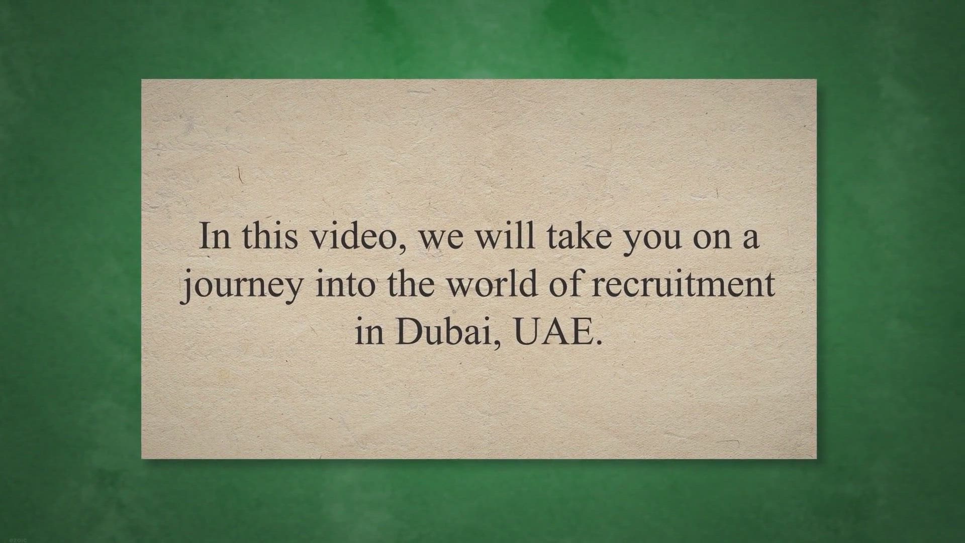Video thumbnail for Unlocking the Secrets of Recruitment Success in Dubai: Insights from a Leading Firm