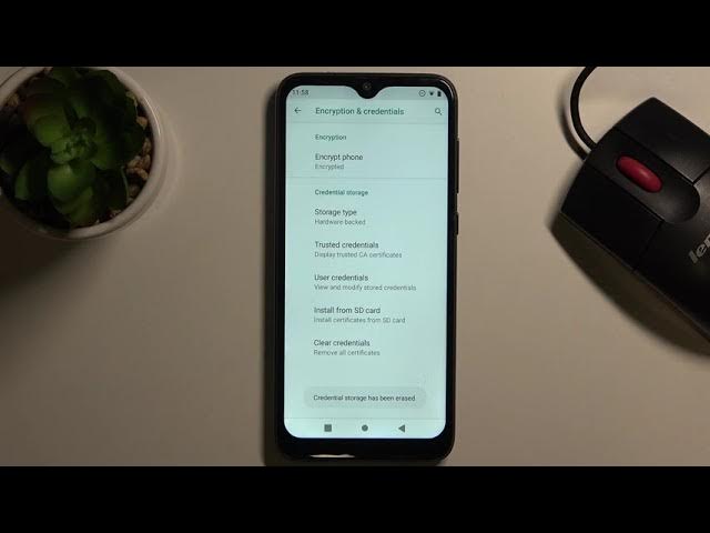Video thumbnail for How to Delete All Security Data on OUKITEL C15 Pro – Remove All Credentials