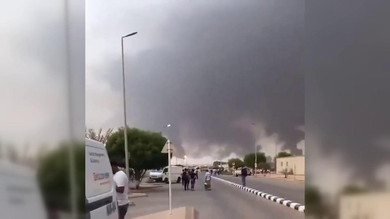 Video thumbnail for Saudi Arabia: Yemen's Houthis Target Saudi Energy Infrastructure.