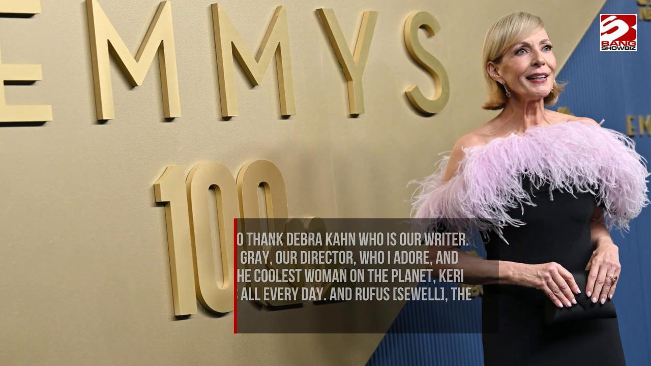 Video thumbnail for Emmy Awards: Allison Janney equals all-time record