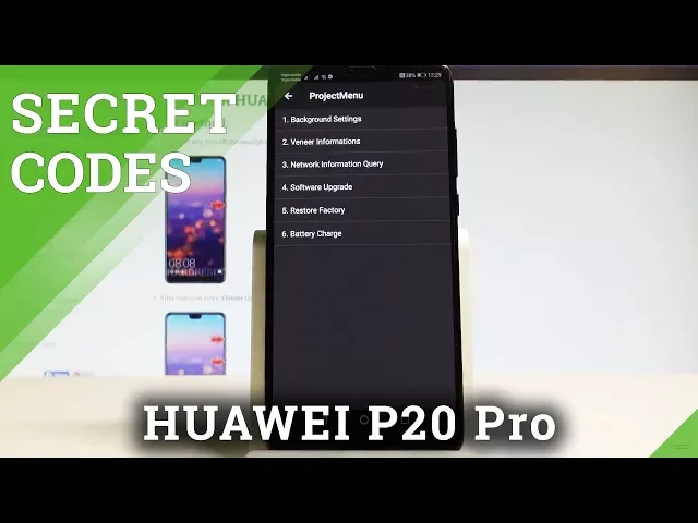 Video thumbnail for How to Enter Project Menu in HUAWEI P20 Pro - Hidden Mode |HardReset.Info