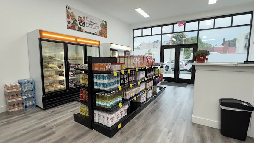 Video thumbnail for How much can you save at Newark's new community grocery stores?