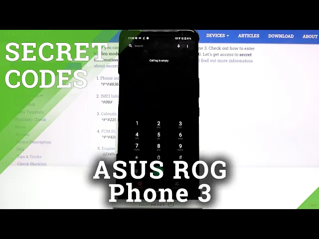 Video thumbnail for Secret Codes on ASUS ROG Phone 3 – Find Hidden Modes & Details