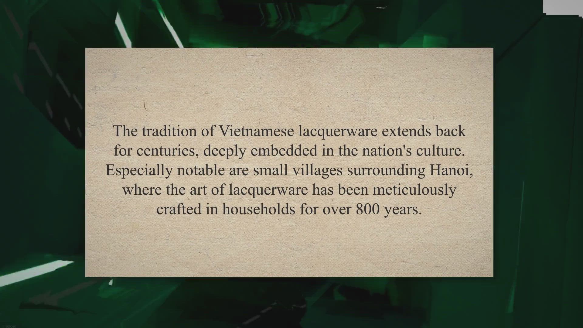 'Video thumbnail for Vietnamese Lacquerware Definition, History & Characteristics'