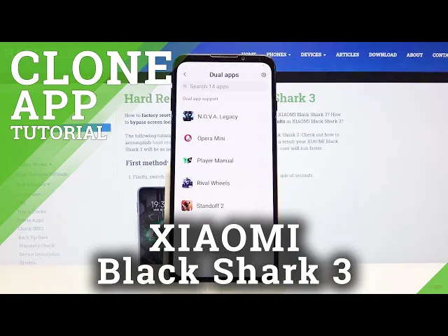 Video thumbnail for How to Clone Apps in Xiaomi Black Shark 3 – Duplicate Applications