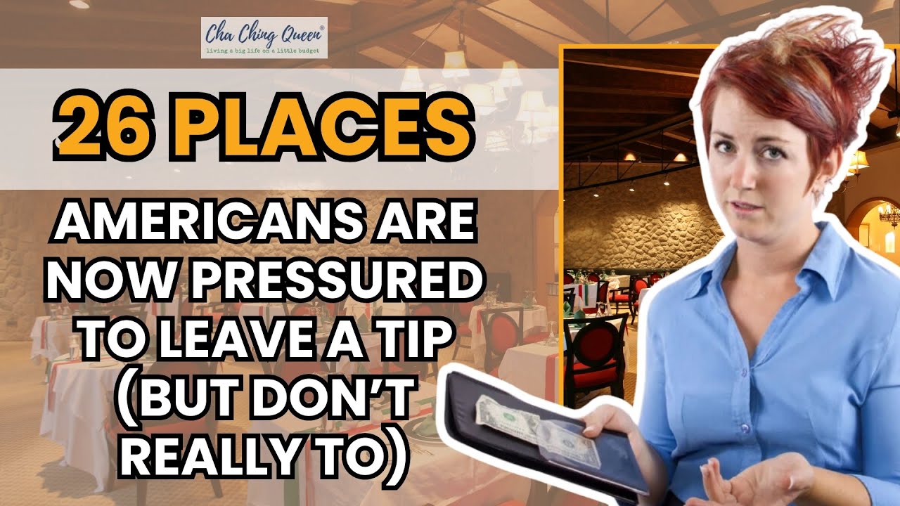 Video thumbnail for 26 Places Americans Are Now Pressured to Leave A Tip