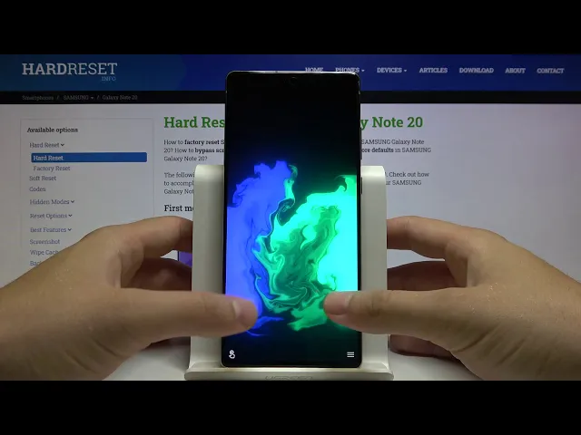 Video thumbnail for How to Get Animated Wallpaper Magic Fluids on SAMSUNG Galaxy Note 20