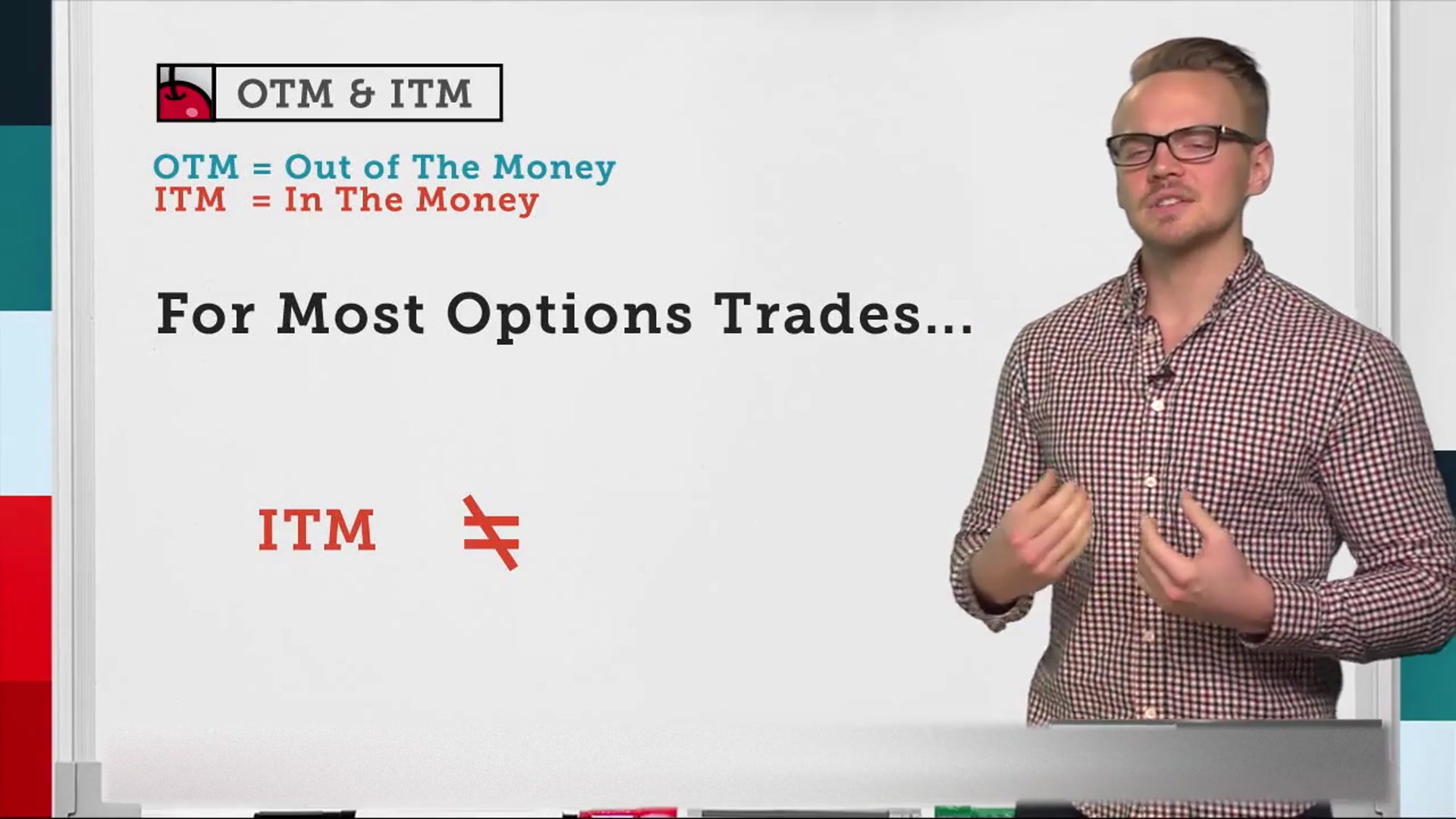 Video thumbnail for In the money options vs Out of the money options explained